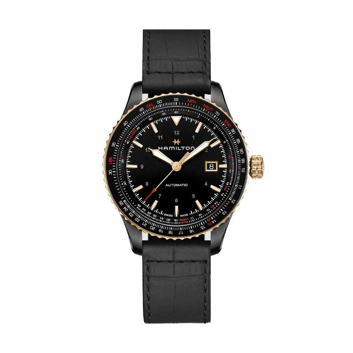 Hamilton Jazzmaster Open Heart Automatic 40mm Watch, Green Dial