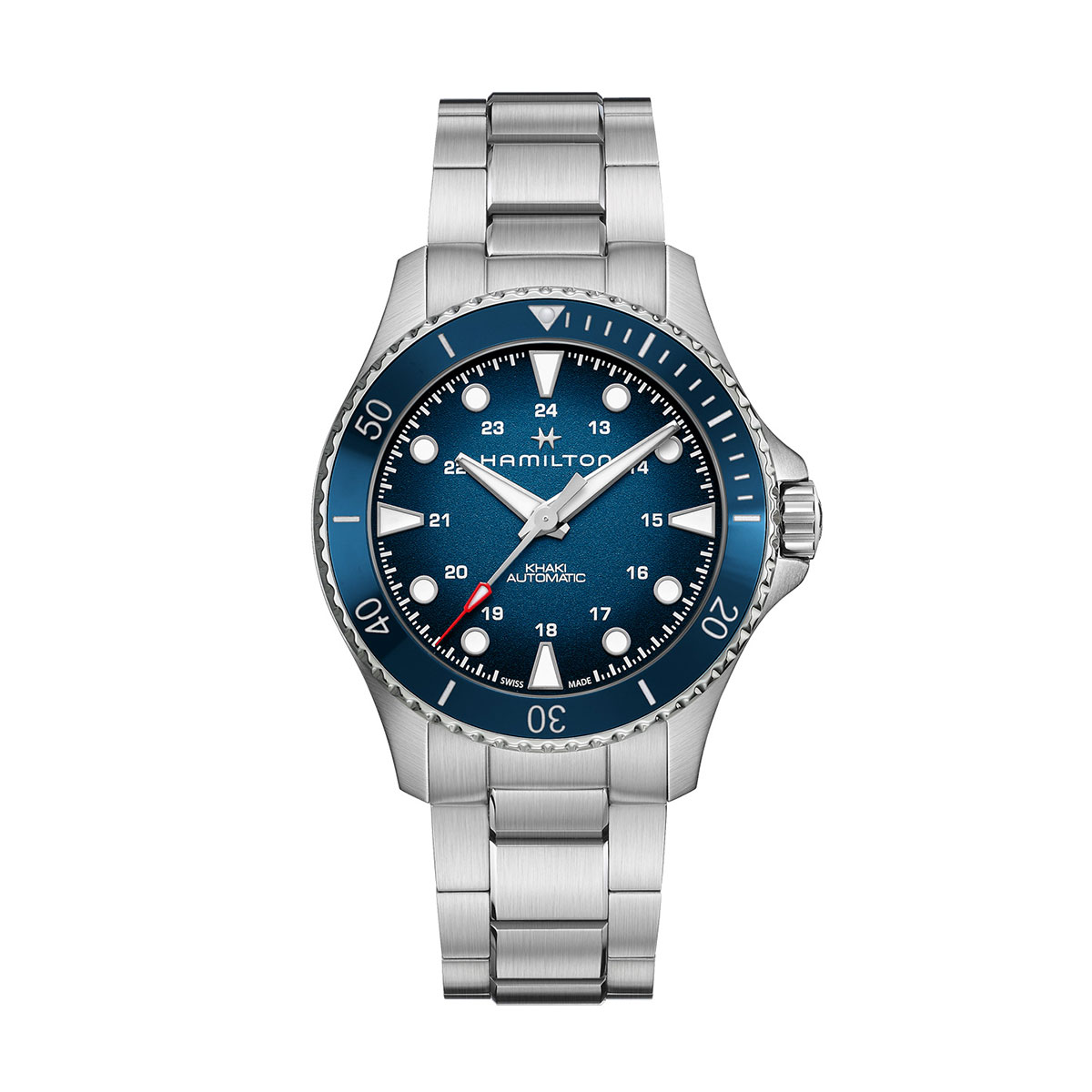 Hamilton Khaki Navy Scuba Automatic 43mm Men's Watch, Blue Dial