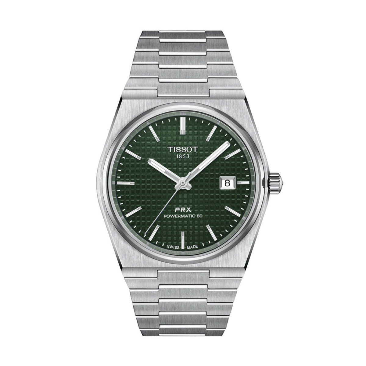 Tissot PRX Powermatic 80 40mm Watch, Green Dial | T1374071109100 | Borsheims