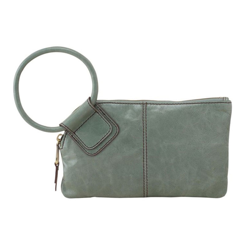 HOBO International Sable Wristlet, Bottle Green