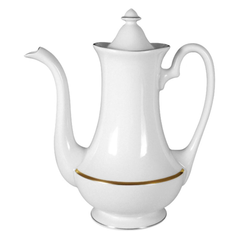 Pickard Geneva White Large Beverage Server and Cover