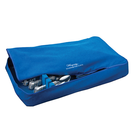 Zippered Flatware Storage Drawer Liner