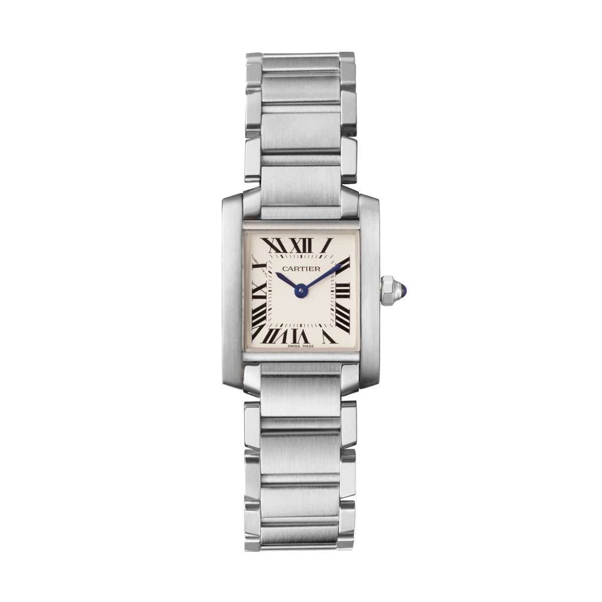 Cartier Tank Francaise Stainless Steel 25mm Watch, Small