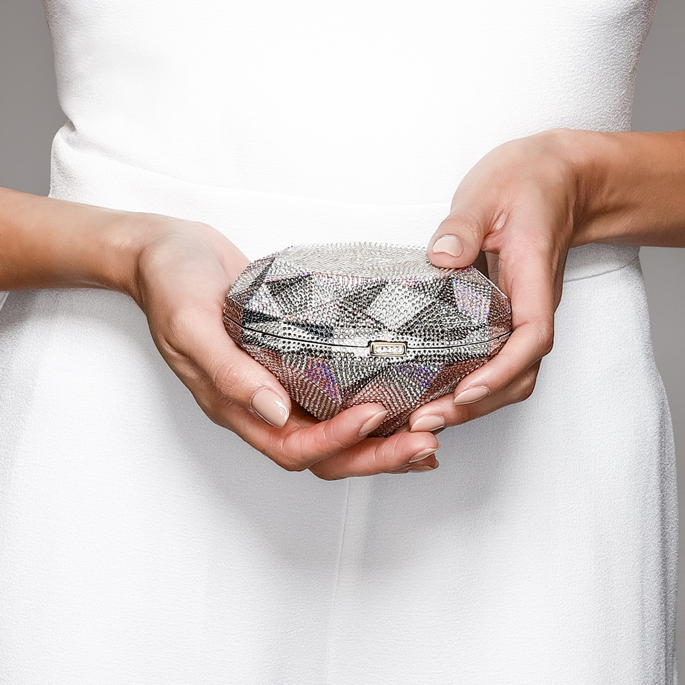 Judith Leiber Diamond Flawless Clutch