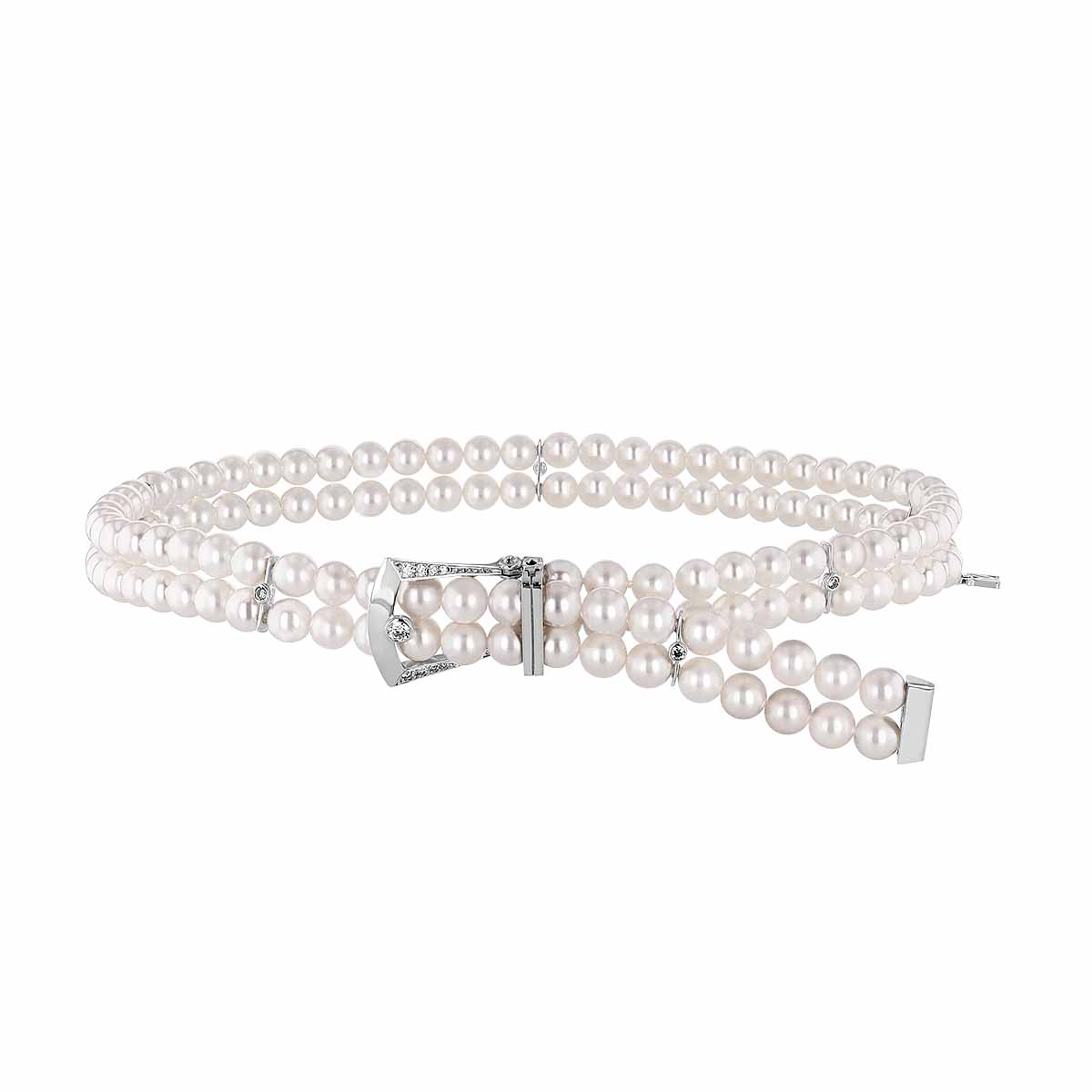 Mikimoto Boucle Précieuse Akoya Cultured Pearl Convertible Necklace & Bracelet