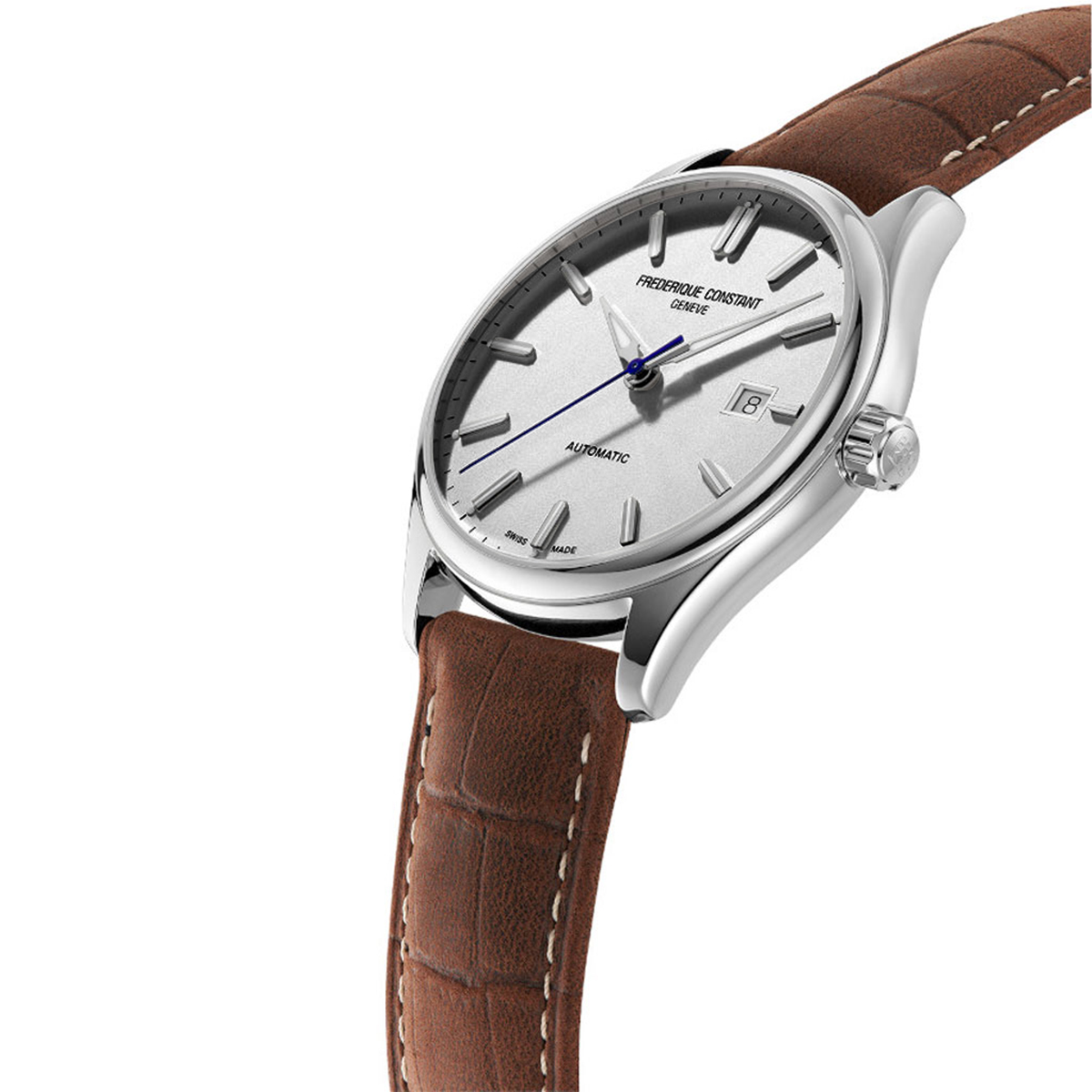 Frederique Constant Classic Index Automatic 40mm Watch, Silver Dial