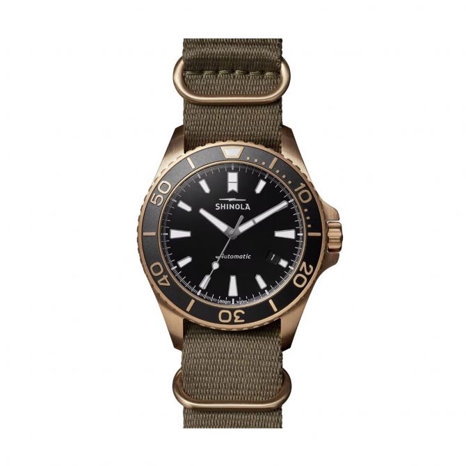Shinola Bronze Monster 43mm Automatic Watch | S0120161956 | Borsheims