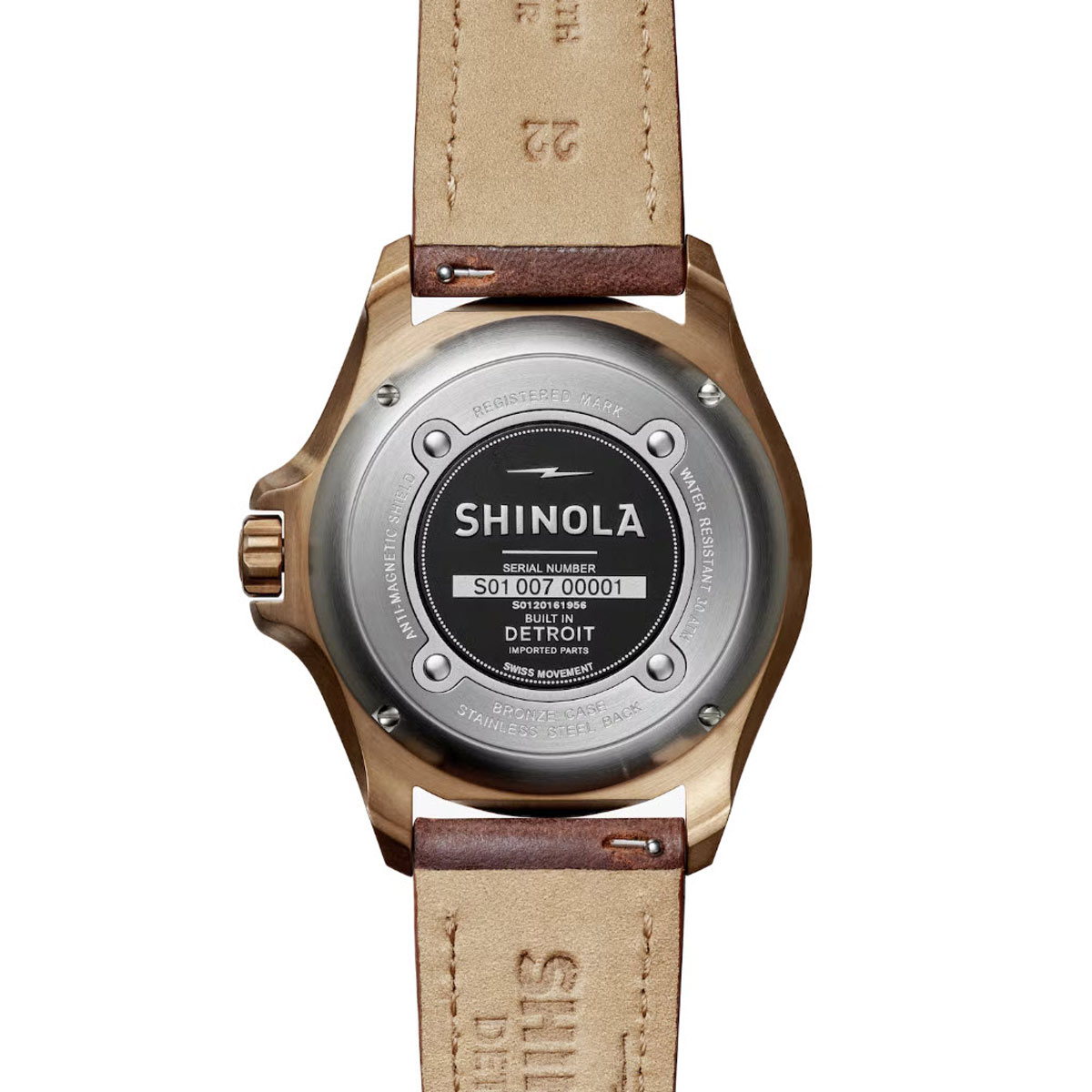 Shinola Bronze Monster 43mm Automatic Watch