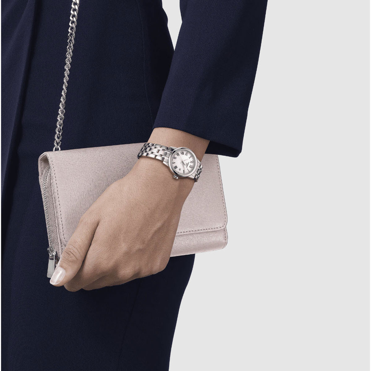 Tissot Classic Dream Women's 28mm Watch, White and Black Dial