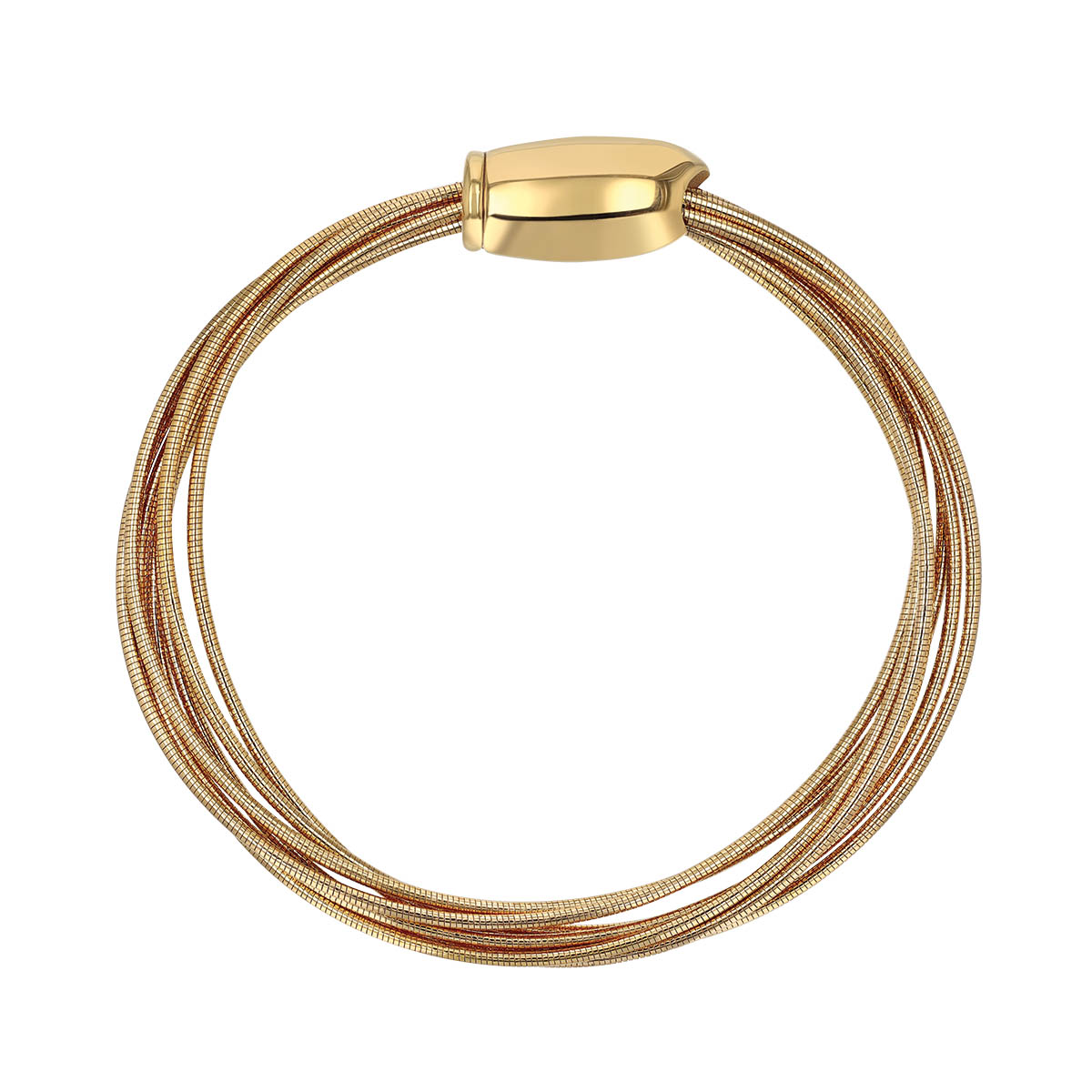 Pesavento DNA Spring Yellow Gold Vermeil Multi-Strand Bracelet, 7