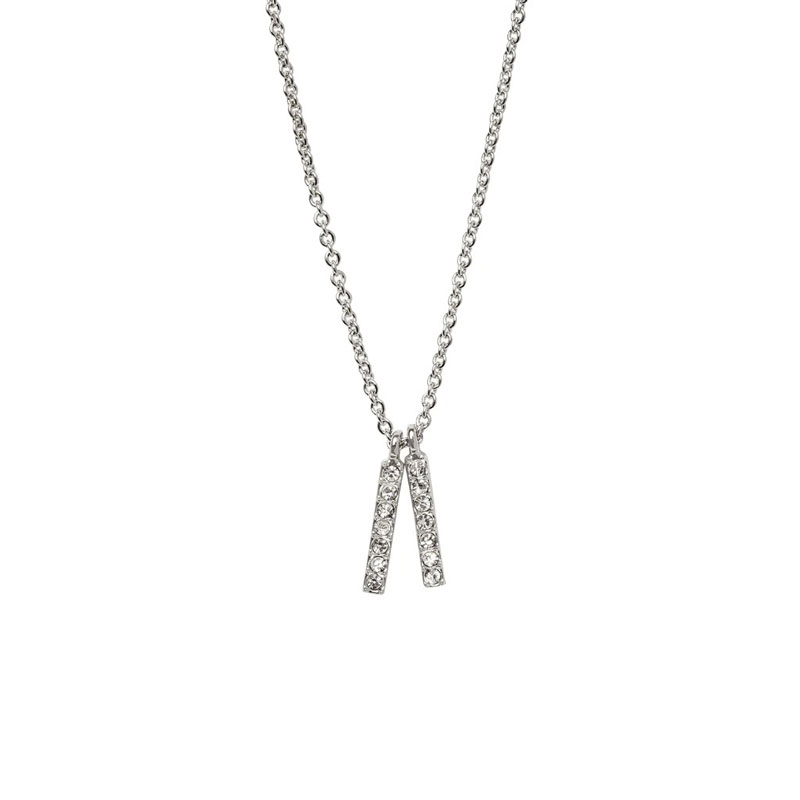 Spartina 449 Sea La Vie Lean On Me Necklace, Silver Tone