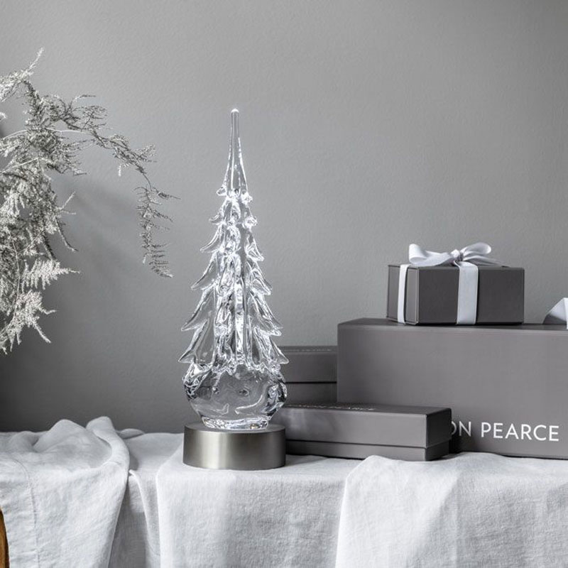 Simon Pearce Vermont Five-Sided Evergreen, 14