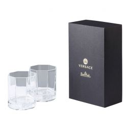 Versace Medusa Long Drink, Set of 2 | 20665-110835-48874 | Borsheims