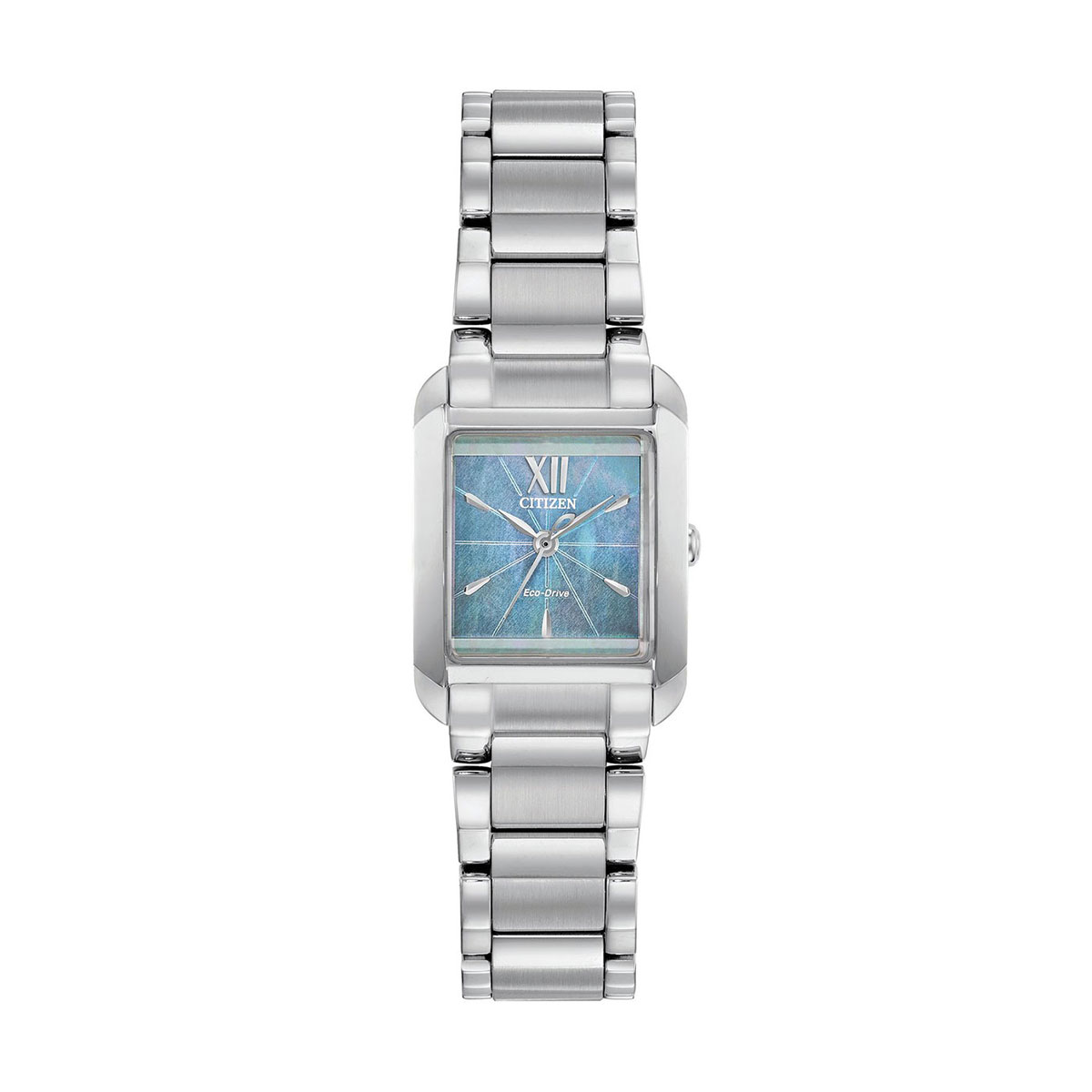 Citizen Bianca 22mm Women's Watch, Light Blue Mother of Pearl Dial