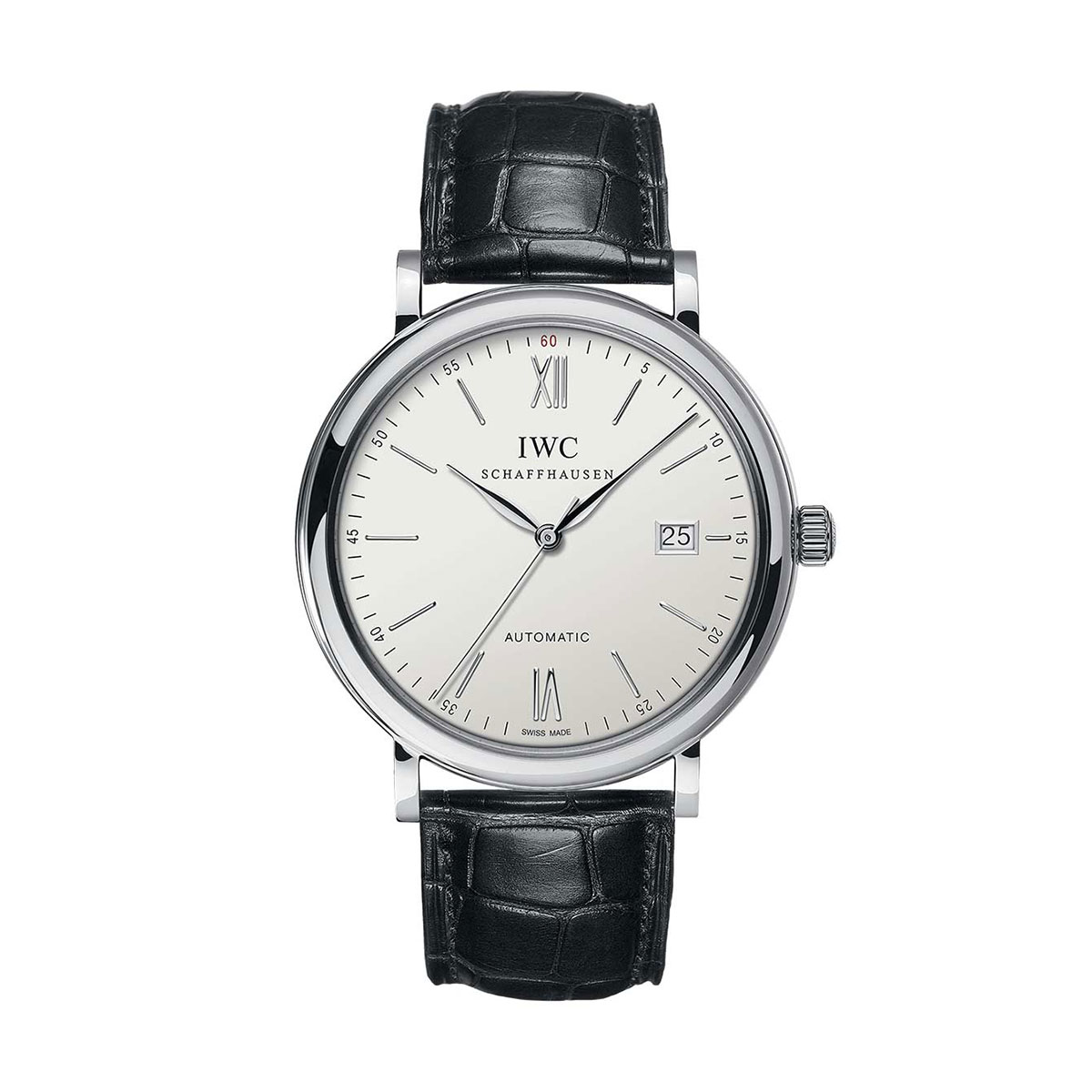 IWC Schaffhausen Portofino Automatic 40mm Watch, White Dial