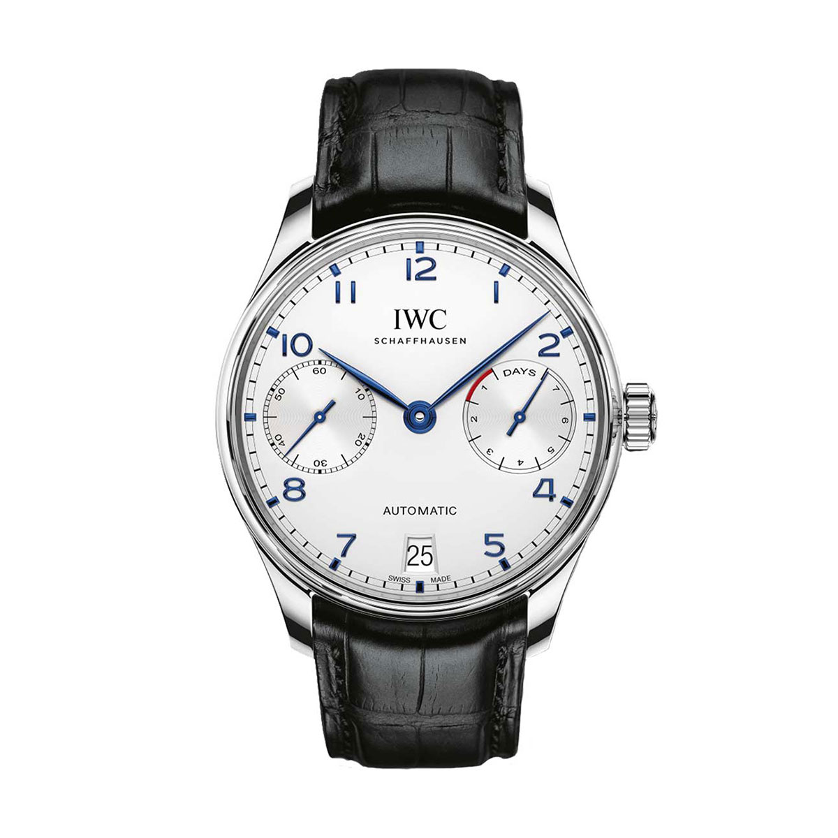 IWC Schaffhausen Portugieser Automatic 42.3mm, Blue and White Dial