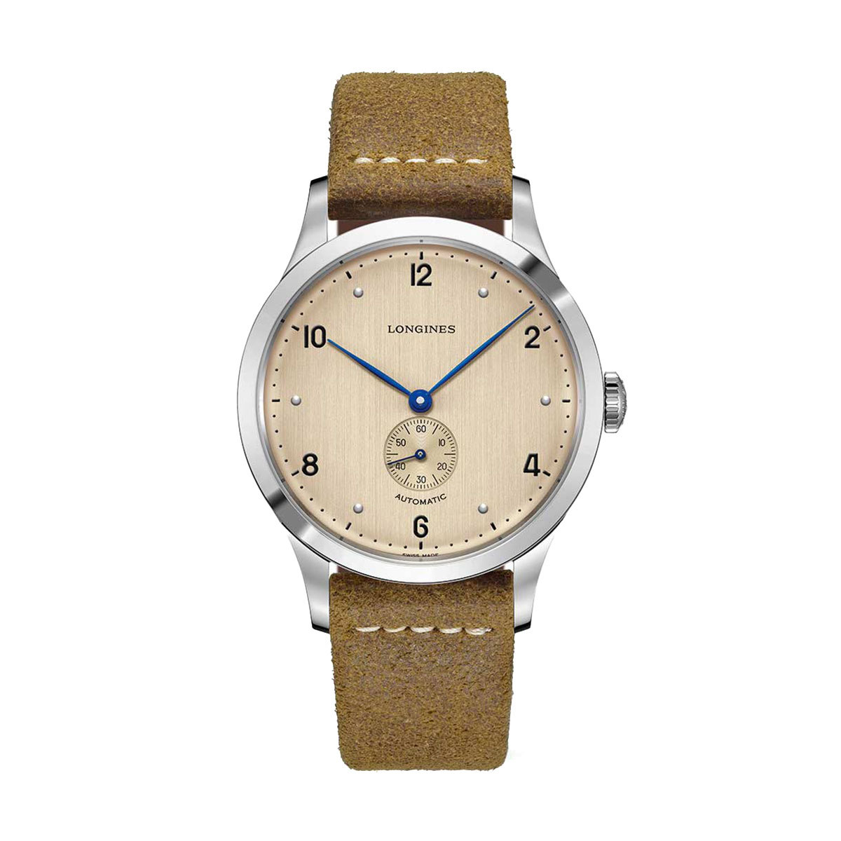 Longines Heritage 1945 40mm Watch, Light Brown Dial