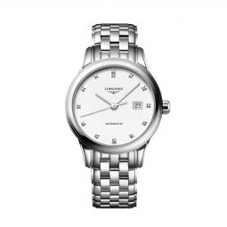 Image for Longines Flagship Automatic 30mm Watch, White Matte Dial