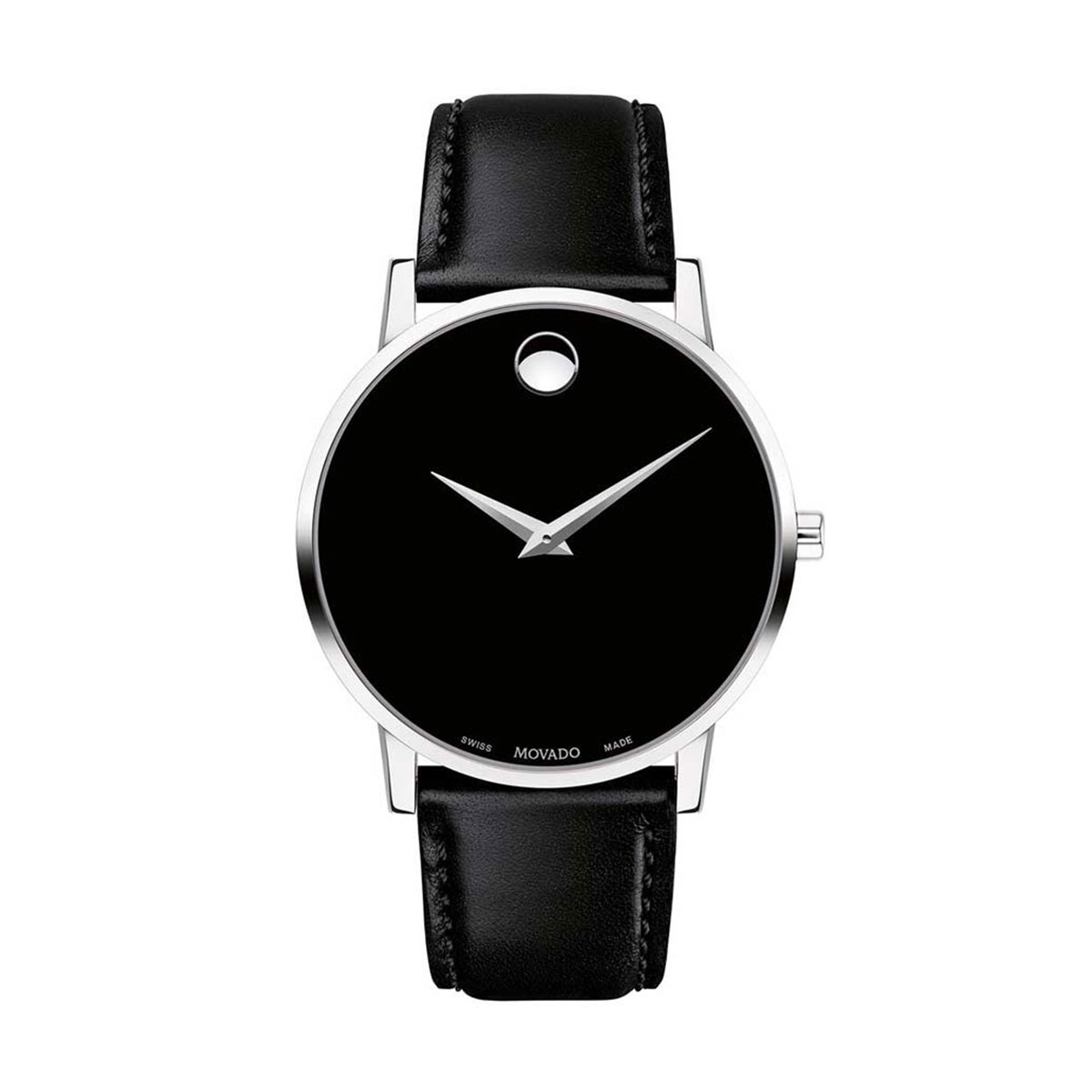 Movado Museum Classic 40mm Watch, Black Dial
