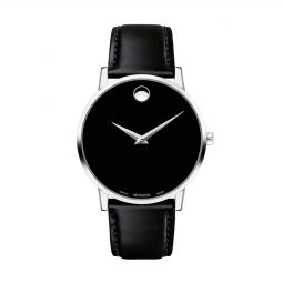Image for Movado Museum Classic 40mm Watch, Black Dial