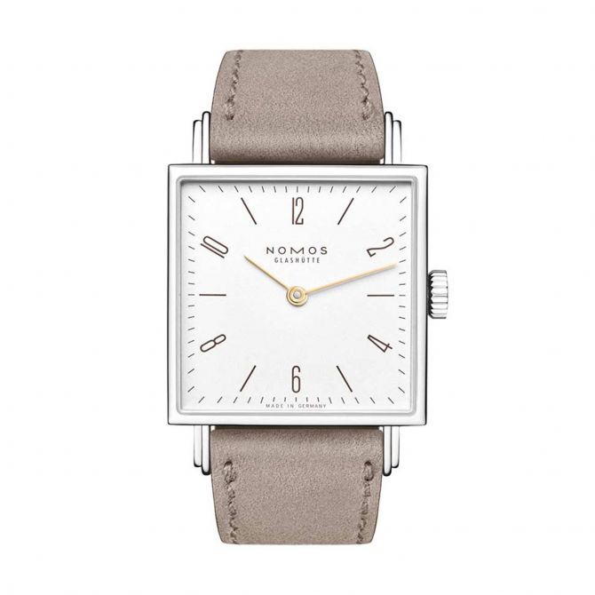 Nomos Glashutte Tetra 27.5mm Watch, White Dial