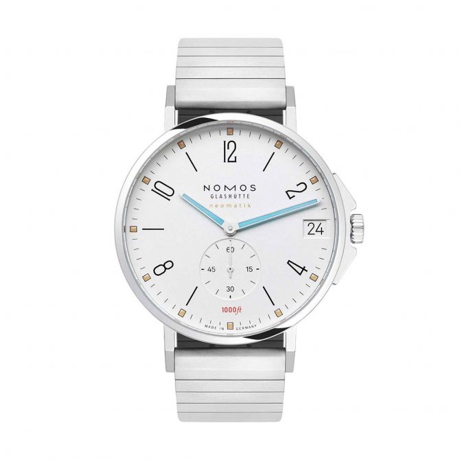 Nomos Glashutte Tangente Sport Neomatik 42 Date 42mm Watch, White Dial