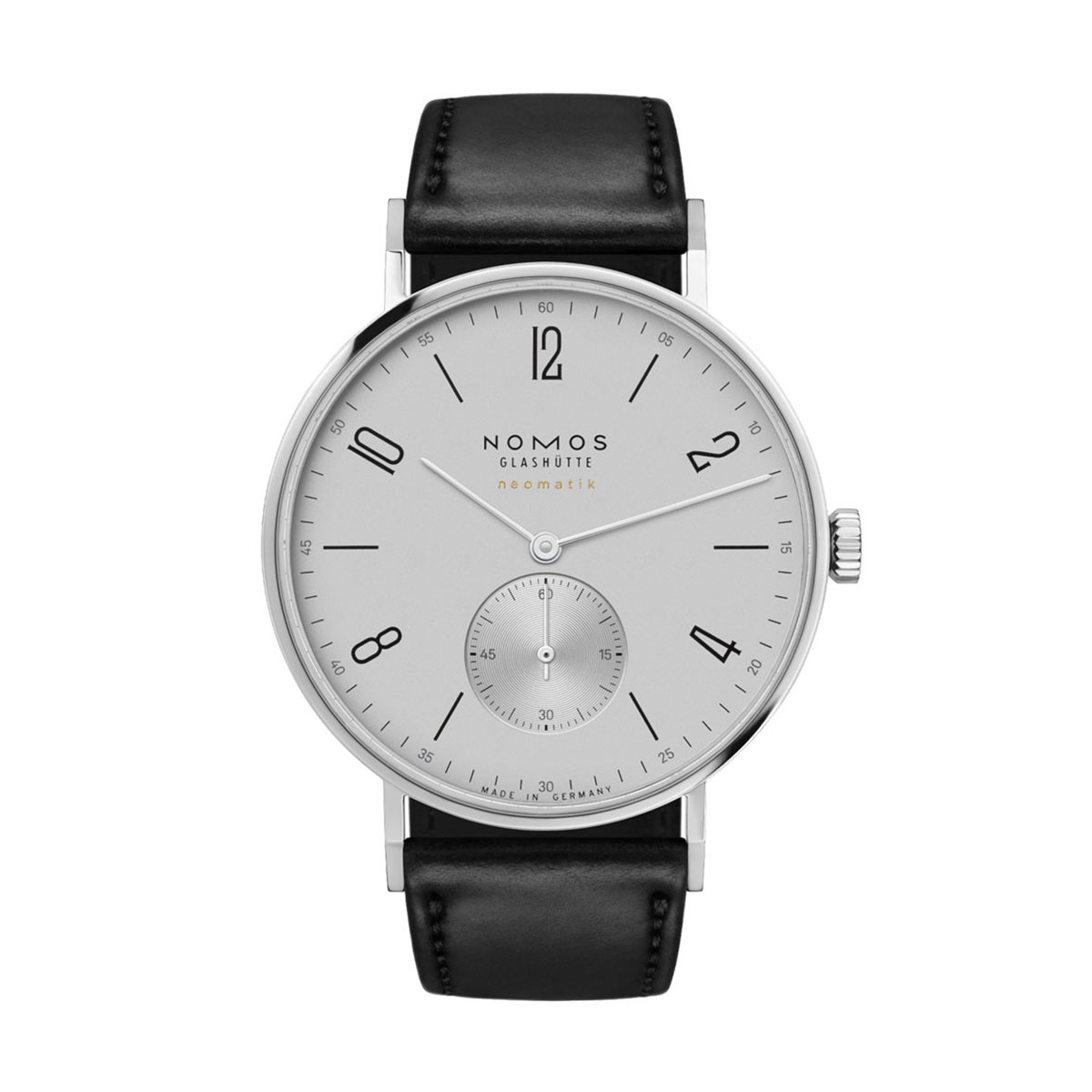 Nomos Glashuette Tangente Neomatik 39mm Men's Watch, Platinum Grey Dial