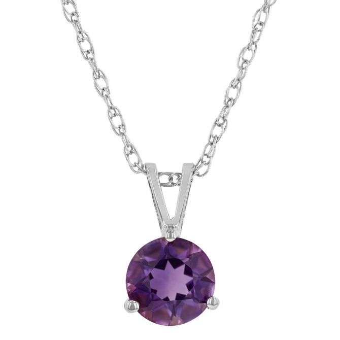 Pastel Amethyst Drop Necklace | Murphy Jewellers