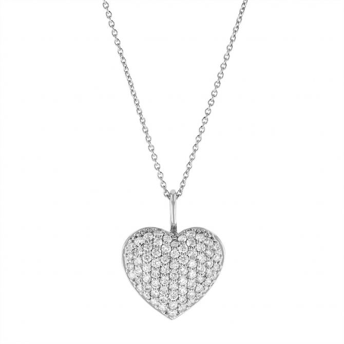 SURATDIAMOND Gold Metal Big Heart Shaped Pendant with Chain for Girls :  Amazon.in: Fashion
