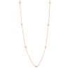 Roberto Coin Diamonds By The Inch 7 Station Necklace in 18K  Gold, 18", 0.35cttw