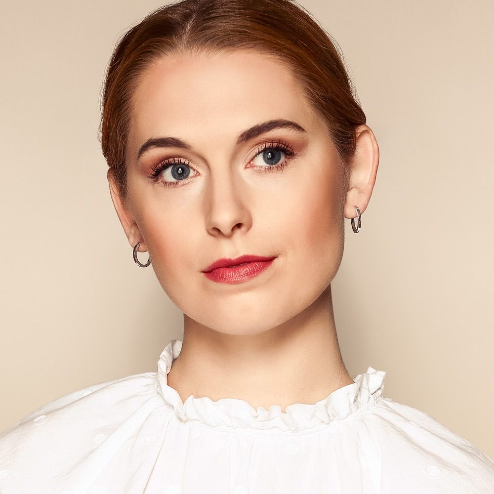 Ellis 14K Gold Square Edge Snap-down Hoop Earrings