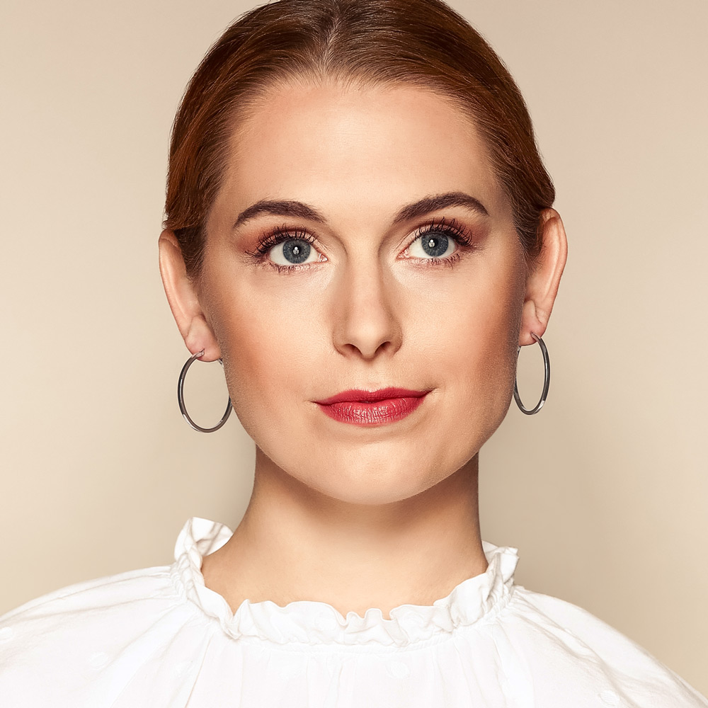 Ellis 14K Gold Square Edge Snap-down Hoop Earrings