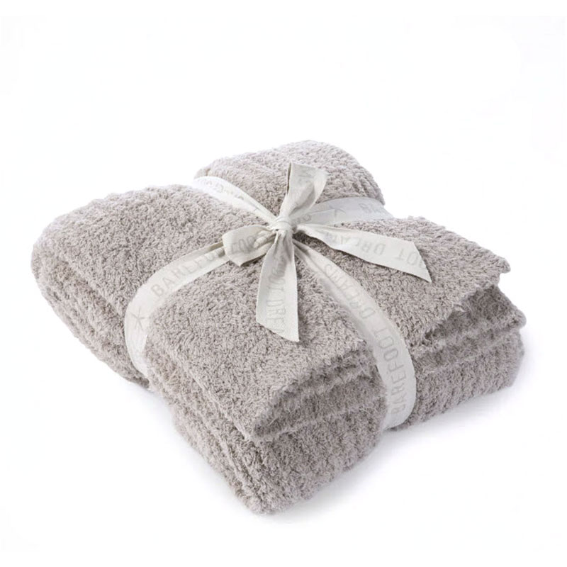 Barefoot Dreams CozyChic Ribbed Throw, Sand