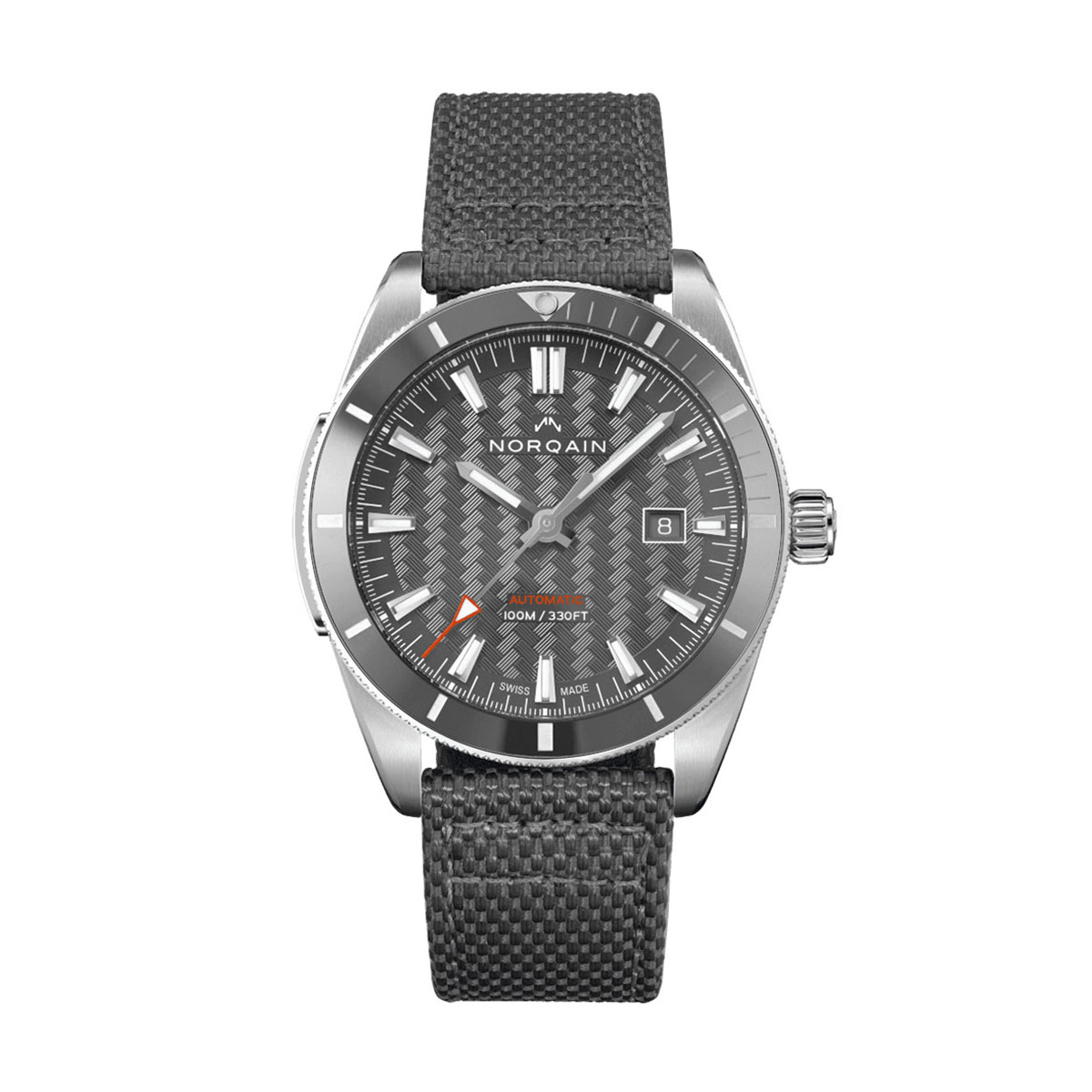 Norqain Adventure Spot 42mm Watch, Grey Dial