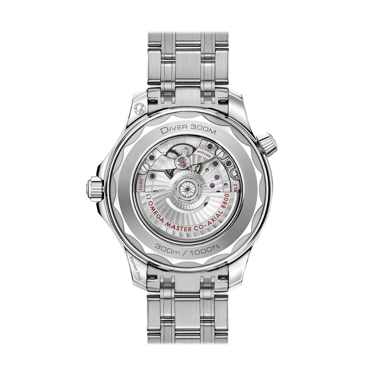 Omega Seamaster Diver 300M 42mm Men's Watch, Grey Pattern Dial