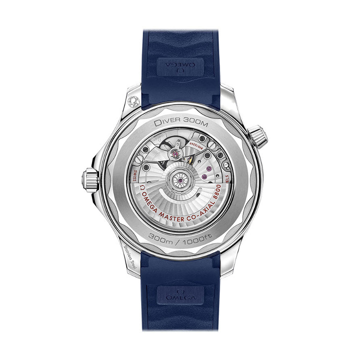 Omega Seamaster Diver 300M 42mm Men's Watch, Grey Pattern Dial