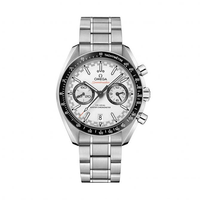 Omega Speedmaster Racing 44mm Watch, White Racing Dial