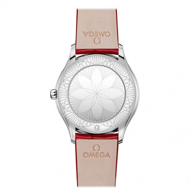 Omega De Ville Tresor Quartz 36mm Women's Watch, White Dial