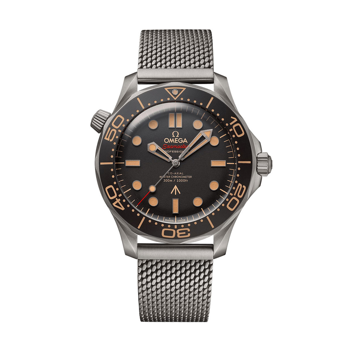 Omega Seamaster Diver 300m Co-Axial Master Chronometer 42mm Watch, 007 Edition