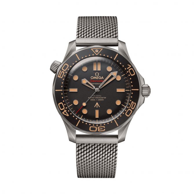 Omega Seamaster Diver 300m Co-Axial Master Chronometer 42mm Watch, 007 Edition