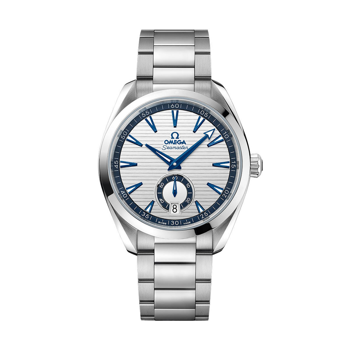 Omega Seamaster Aqua Terra 150m Master Chronometer Small Seconds 41mm Watch, Blue Dial