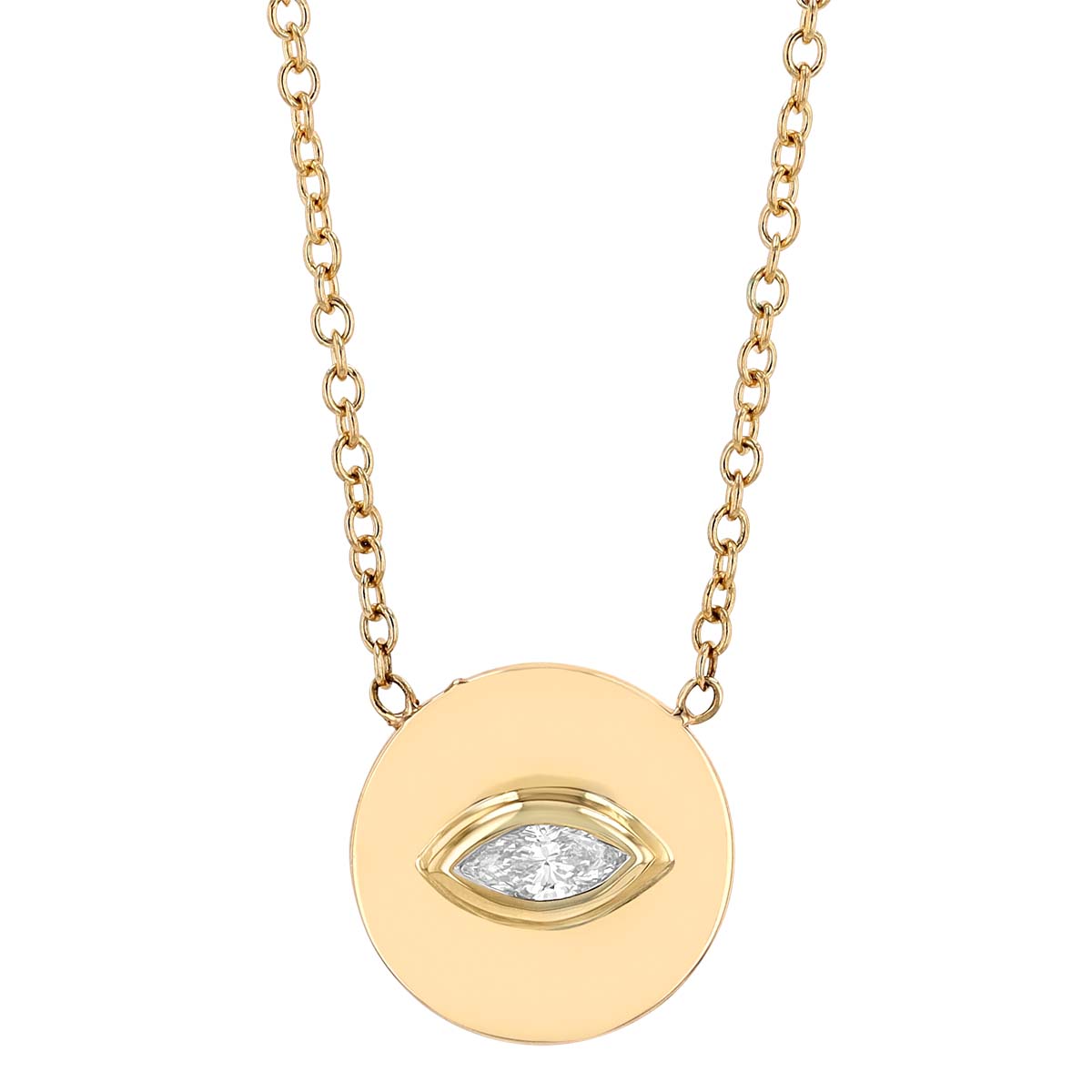 Zoe Chicco Mixed Diamond Small Chain Necklace