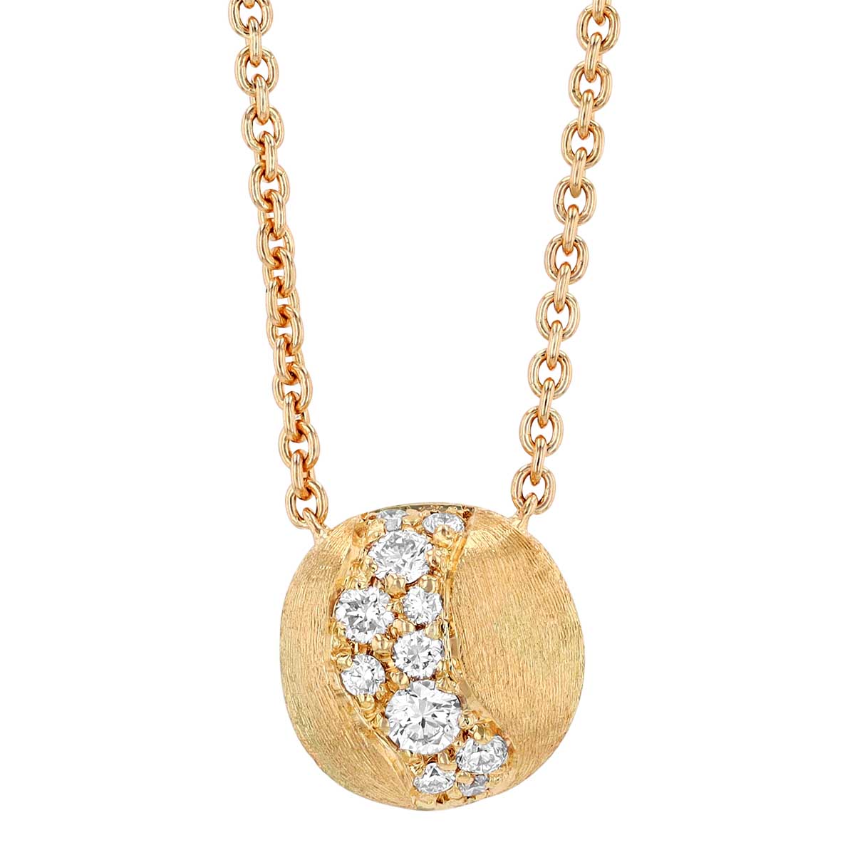 Marco Bicego Africa Constellation Small Pendant Necklace in Yellow Gold