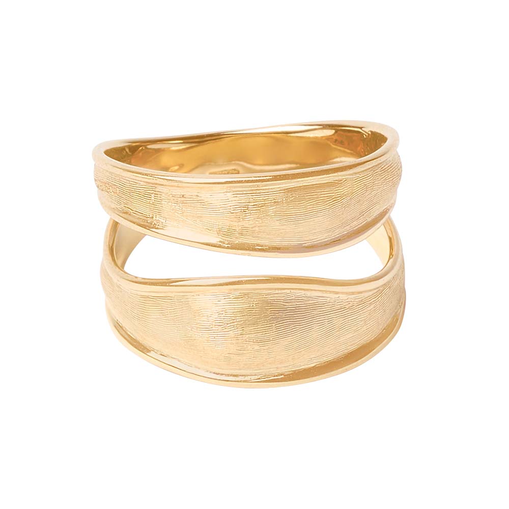Marco Bicego Lunaria Yellow Gold Split Ring, Size 7