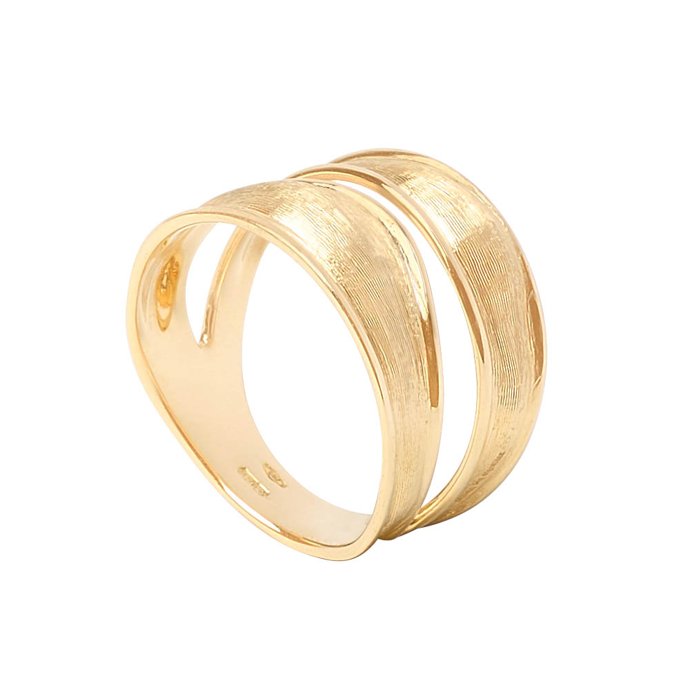 Marco Bicego Lunaria Yellow Gold Split Ring, Size 7