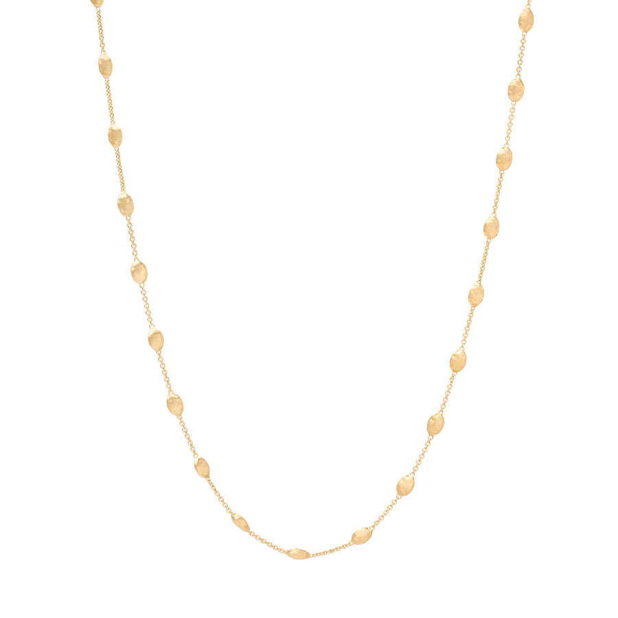 Marco Bicego Siviglia Yellow Gold Small Bead Long Necklace