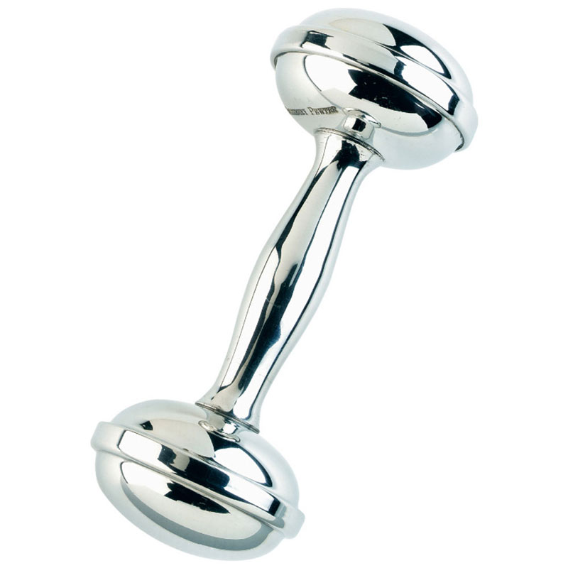 Salisbury Dumbbell Baby Rattle