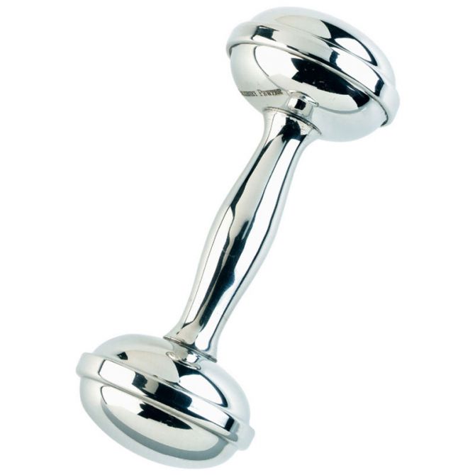 Salisbury Dumbbell Baby Rattle