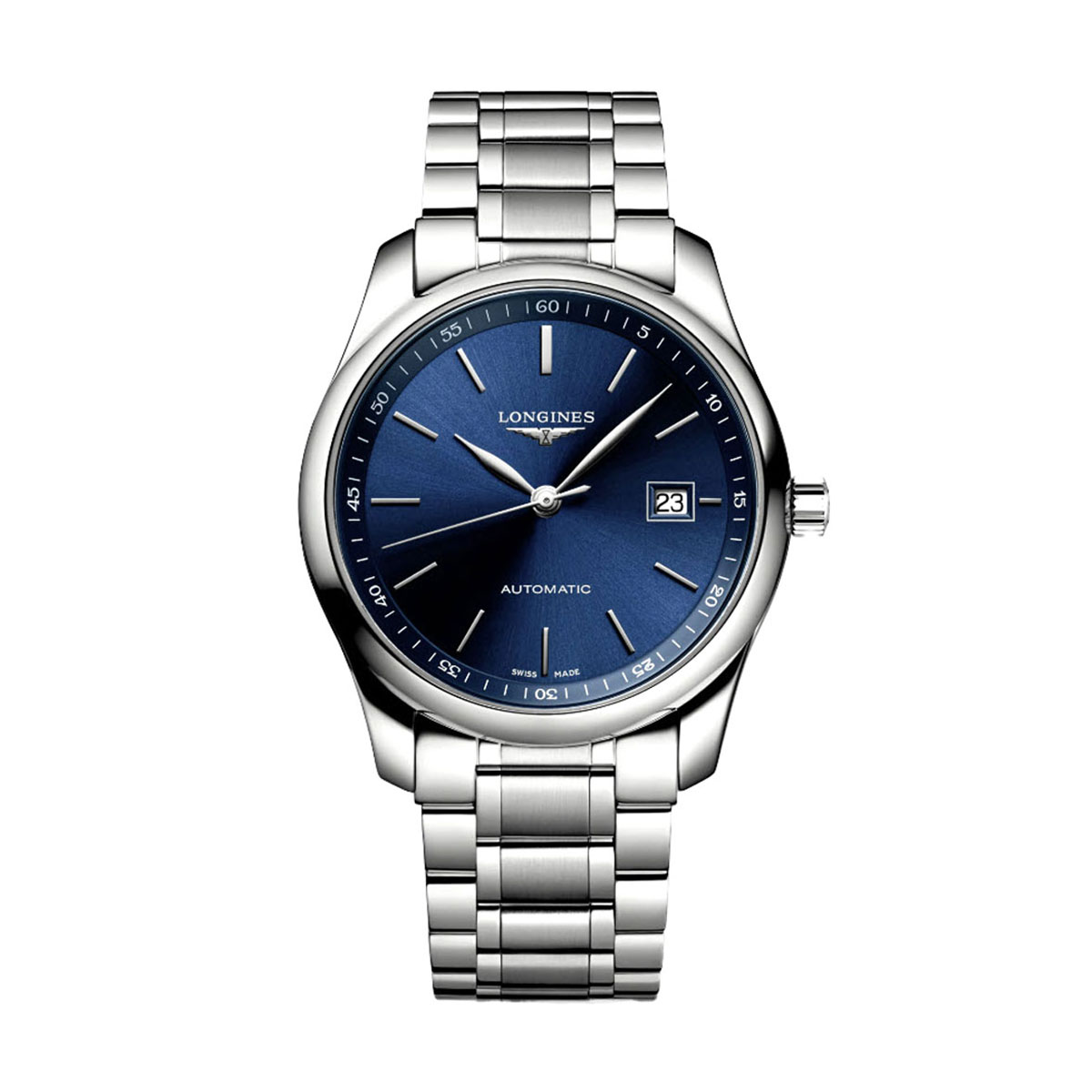 Longines Master Collection 40mm Watch, Sunray Blue Dial