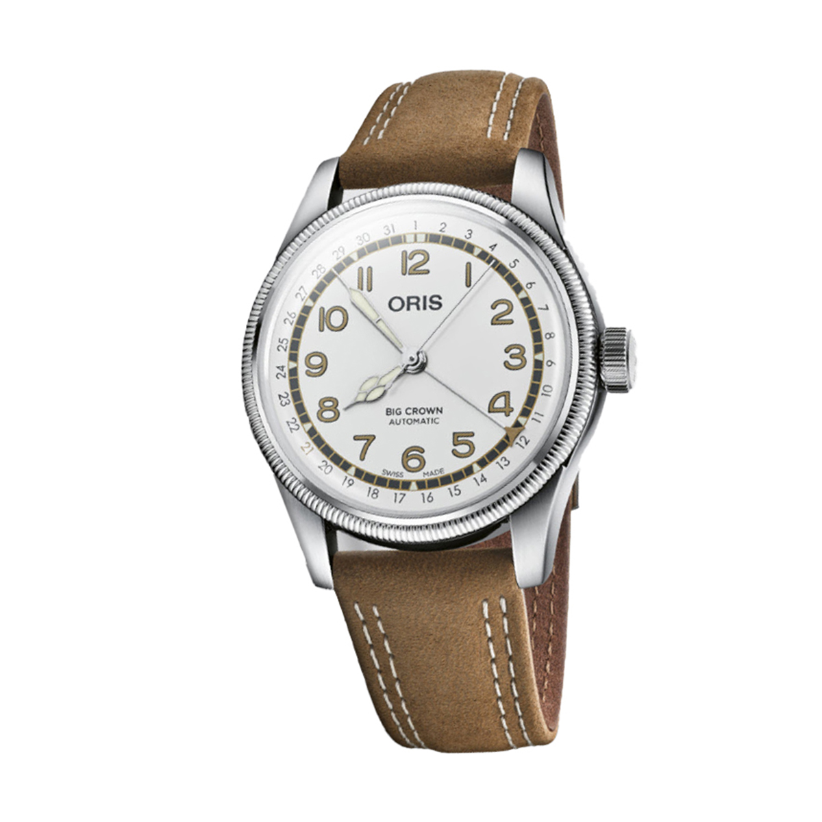 Oris Roberto Clemente Limited Edition 40mm Watch, White Dial
